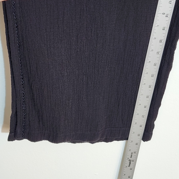 Aerie Black Wide Leg Pants Size Large NWT - Picture 11 of 12